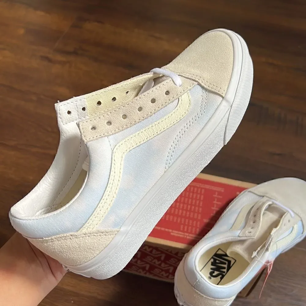 Vans old skool women size6.5 bleach wash